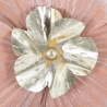 3D-Deko-Wandpaneel mit Blumen und Blättern 93x7,5x53cm Softy Angebot