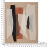 Abstraktes Gemälde auf Leinwand geometrisch Boho Chic 100x80 cm Naruk Katalog