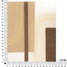 Abstraktes Gemälde auf Leinwand im Boho-Chic-Stil 100x80 cm Lofty Katalog