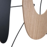 Moderner 3D-Dekopanel aus Holz und Metall für die Wand Astroy Sales