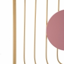 Moderner 3D-Wanddekor aus farbigem Metall Avira Angebot