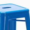 Barhocker 76cm aus stahl metall für bar und küche Steel Up Katalog