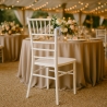 20er Stock Set Esstischstühle Gartenstühle Weiß Vintage Catering Partyservice Restaurant Hotel Chiavarina Sales