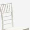 20er Stock Set Esstischstühle Gartenstühle Weiß Vintage Catering Partyservice Restaurant Hotel Chiavarina Auswahl