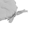 Runder Outdoor-Stuhlkissen 40 cm, gepolstert, wasserabweisend Rakil 