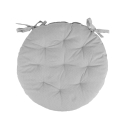Runder Outdoor-Stuhlkissen 40 cm, gepolstert, wasserabweisend Rakil 