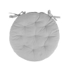 Runder Outdoor-Stuhlkissen 40 cm, gepolstert, wasserabweisend Rakil 