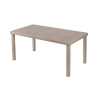 Gartentisch + 6 Gartenstühle aus Aluminium mit Kissen Ibiza Rabatte