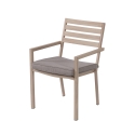 Gartentisch + 6 Gartenstühle aus Aluminium mit Kissen Ibiza Lagerbestand
