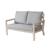 Gartenmöbel-Set Ibiza: Sofa, Tisch und 2 Sessel mit Kissen Rabatte