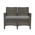 Gartenlounge Set Sofa 2-Sitzer Sessel Tisch Rattanoptik Malaga Eigenschaften