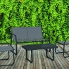 Gartenlounge 4-Sitzer mit Glastischplatte Saint Tropez Angebot