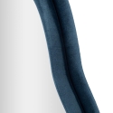 Wandspiegel in blauer Samtoptik 160x40x4cm Chanel Sales