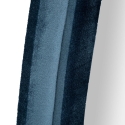 Wandspiegel in blauer Samtoptik 160x40x4cm Chanel Rabatte