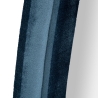 Wandspiegel in blauer Samtoptik 160x40x4cm Chanel Rabatte