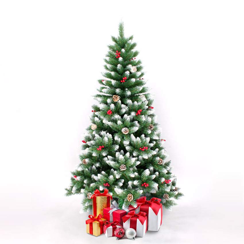 Bergen: Künstlicher Weihnachtsbaum Geschmückt Deko 180 cm