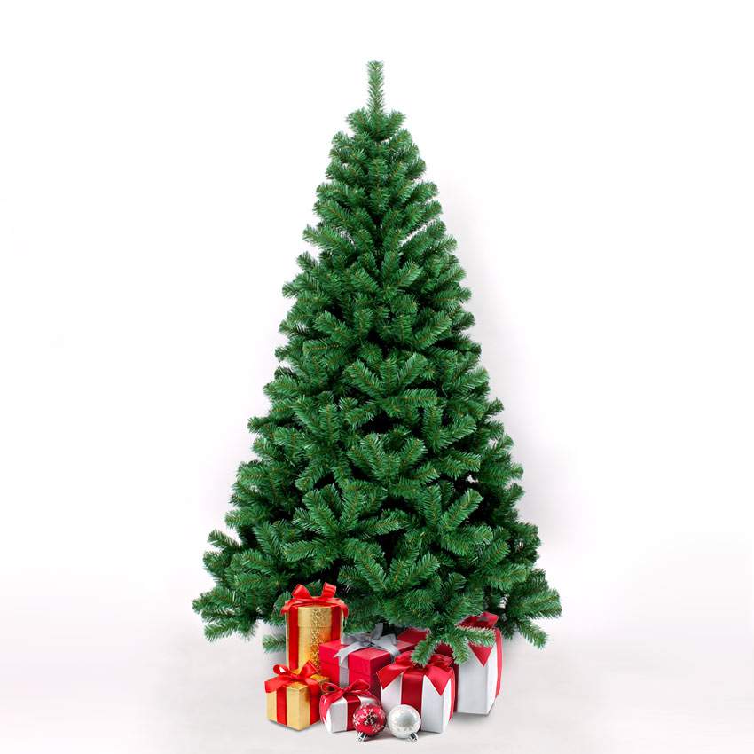 Künstlicher klassischer grüner PVC Weihnachtsbaum 180cm Stockholm