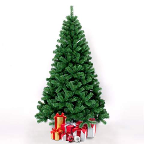 Künstlicher Weihnachtsbaum Traditionell Abgeschmückt 210 cm Gothenburg