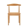 Set aus 2 Küchenstühlen aus Holz mit geflochtener Rattansitzfläche Japan Angebot
