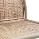 Wandregal aus Metall und Rattan mit 4 Regalböden Panama Round Katalog