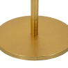 Hoher Beistelltisch aus goldfarbenem Metall, modernes Design 41x80cm Doha Rabatte