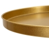 Hoher Beistelltisch aus goldfarbenem Metall, modernes Design 41x80cm Doha Katalog