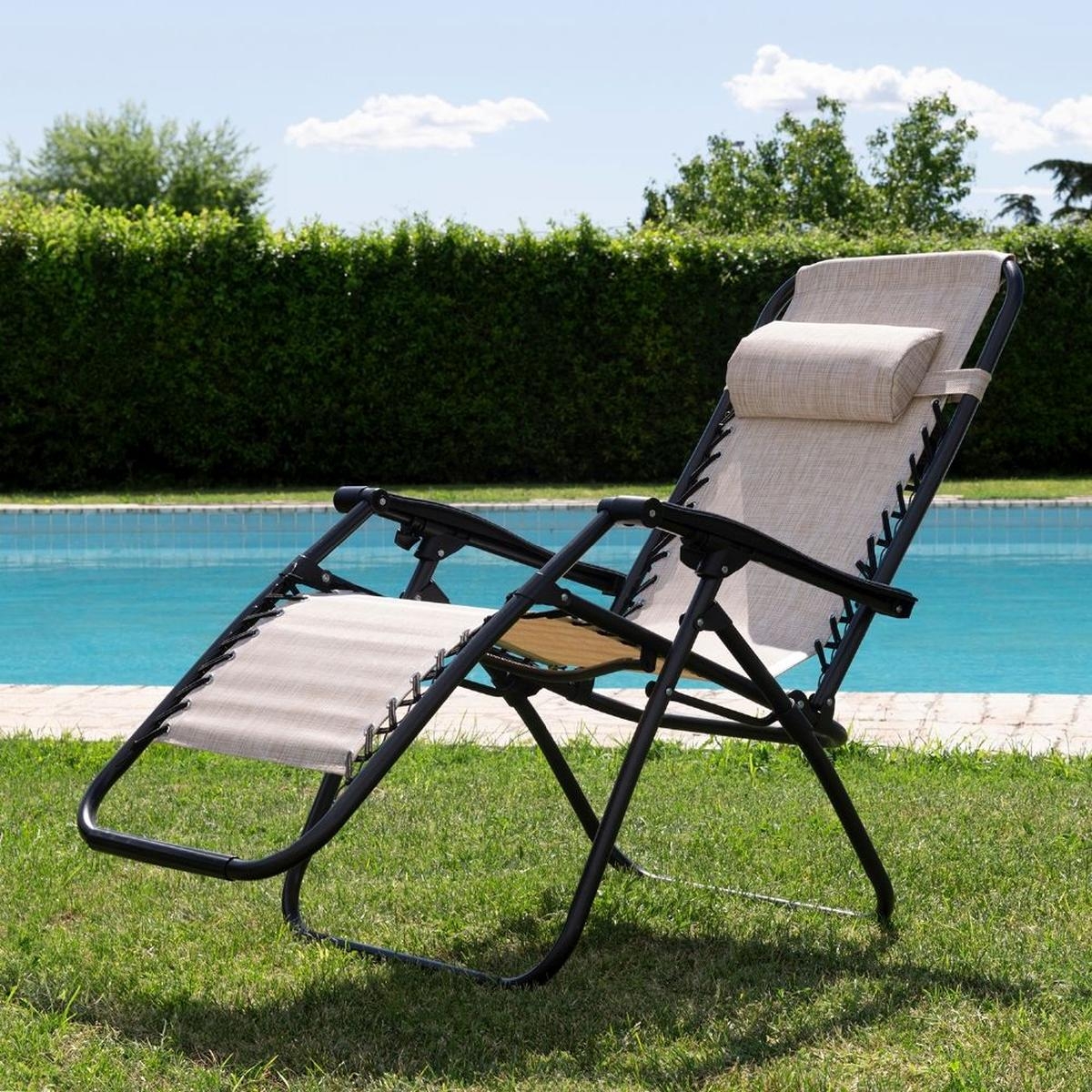Strandsessel für Garten, klappbar und verstellbar Rio Maße