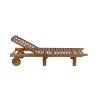Gartenliege aus Akazienholz mit Rädern, verstellbar, Bali Katalog