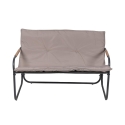 Garten-Set Cannes, 4 Plätze, Stahlgestell mit Glastischplatte und Kissen Verkauf