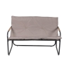Garten-Set Cannes, 4 Plätze, Stahlgestell mit Glastischplatte und Kissen Verkauf