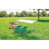 Camping-Koffertisch-Set mit 4 klappbaren Hockern Pic-Quick Angebot