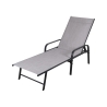 Sonnenliege mit Stahlrahmen, PVC und Polyester Varadero Katalog