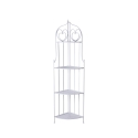 Angoliera 4 ripiani richiudibile in ferro 49x33xh.167cm bianco Alba Angebot