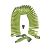 Flexibler Spiralgartenschlauch 12m mit Power Spritzpistole Aktion
