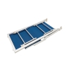 Garten- und Strandliege aus Aluminium mit Sonnendach Riccione 
