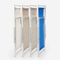 4er Set Liegestühle Sonnenliegen Strandliegen mit Armlehnen aus Aluminium klappbar Riccione Gold Lux 