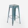 barhocker hocker aus metall im industriedesign 78cm steel stale Auswahl