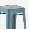 barhocker hocker aus metall im industriedesign 78cm steel stale Eigenschaften
