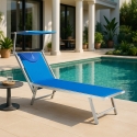 2er Set Liegestühle Strandliegen Sonnenliegen aus Aluminum Santorini Preis