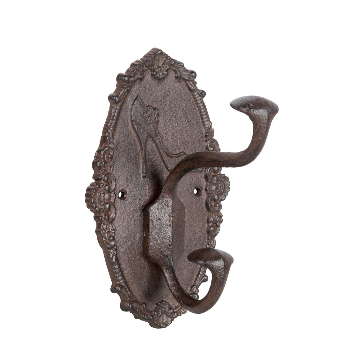 Dekorativer Wand-Schuhhalter aus Gusseisen