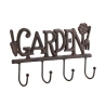 Wandhaken aus Gusseisen mit 4 Haken Garden Verkauf
