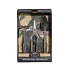 Gartenwerkzeug-Set aus Metall mit Halterung Verkauf