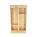 Wandregal mit klappbarem Holztisch Rabatte