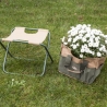 Klappbarer Hocker mit Werkzeugtasche für Gartenarbeit Angebot