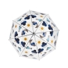Transparenter Regenschirm mit buntem Wetterdruck Dis. Tempo Verkauf