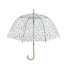 Transparenter Regenschirm mit Bienen- und Blumenmuster Aktion