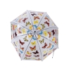 Transparenter Regenschirm mit buntem Schmetterlingsmuster Verkauf