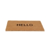 Fußmatte aus Kokosfaser mit Aufschrift "Hello" Verkauf