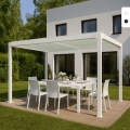 Bioklimatische Gartenpergola 3x4m manuell Aluminium Trinidad Aktion
