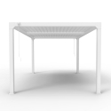 Bioklimatische Gartenpergola 3x4m manuell Aluminium Trinidad Auswahl